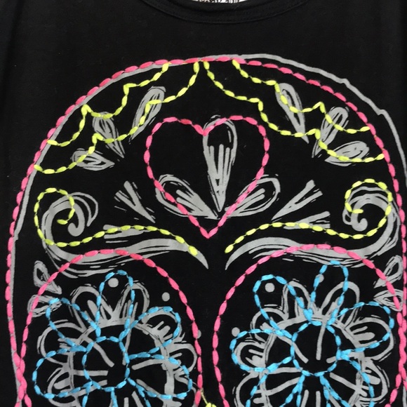 Sugar skull strappy top - Picture 2 of 3